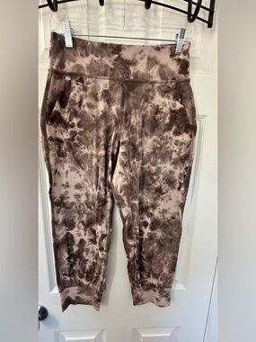 Lululemon Align Jogger  Active Leggings - 23” inseam Brown Diamond Dye 8